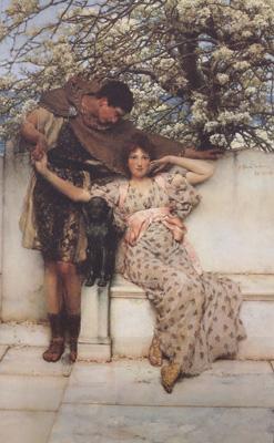 Alma-Tadema, Sir Lawrence Promise of Spring (mk24) China oil painting art